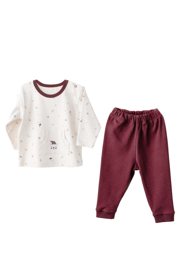 Bear Hug Play Set, Main, color, Burgundy