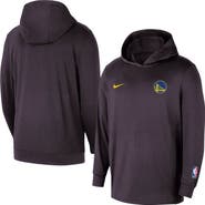 Nike Men's Nike  Black Golden State Warriors Authentic Practice Yoga Restore Dri-Fit Pullover Hoodie