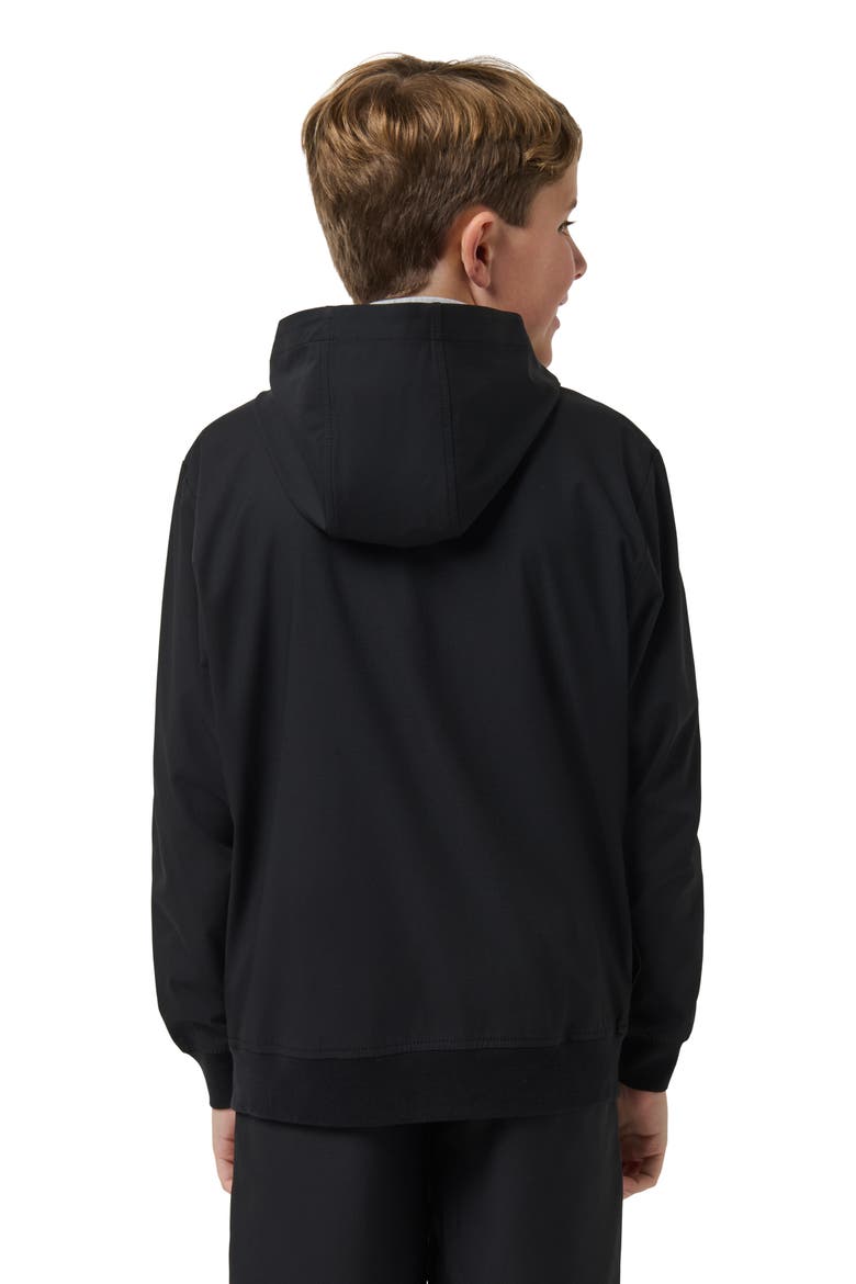 Kids' Y Wanderlust Hooded Jacket, Alternate, color, BLACK