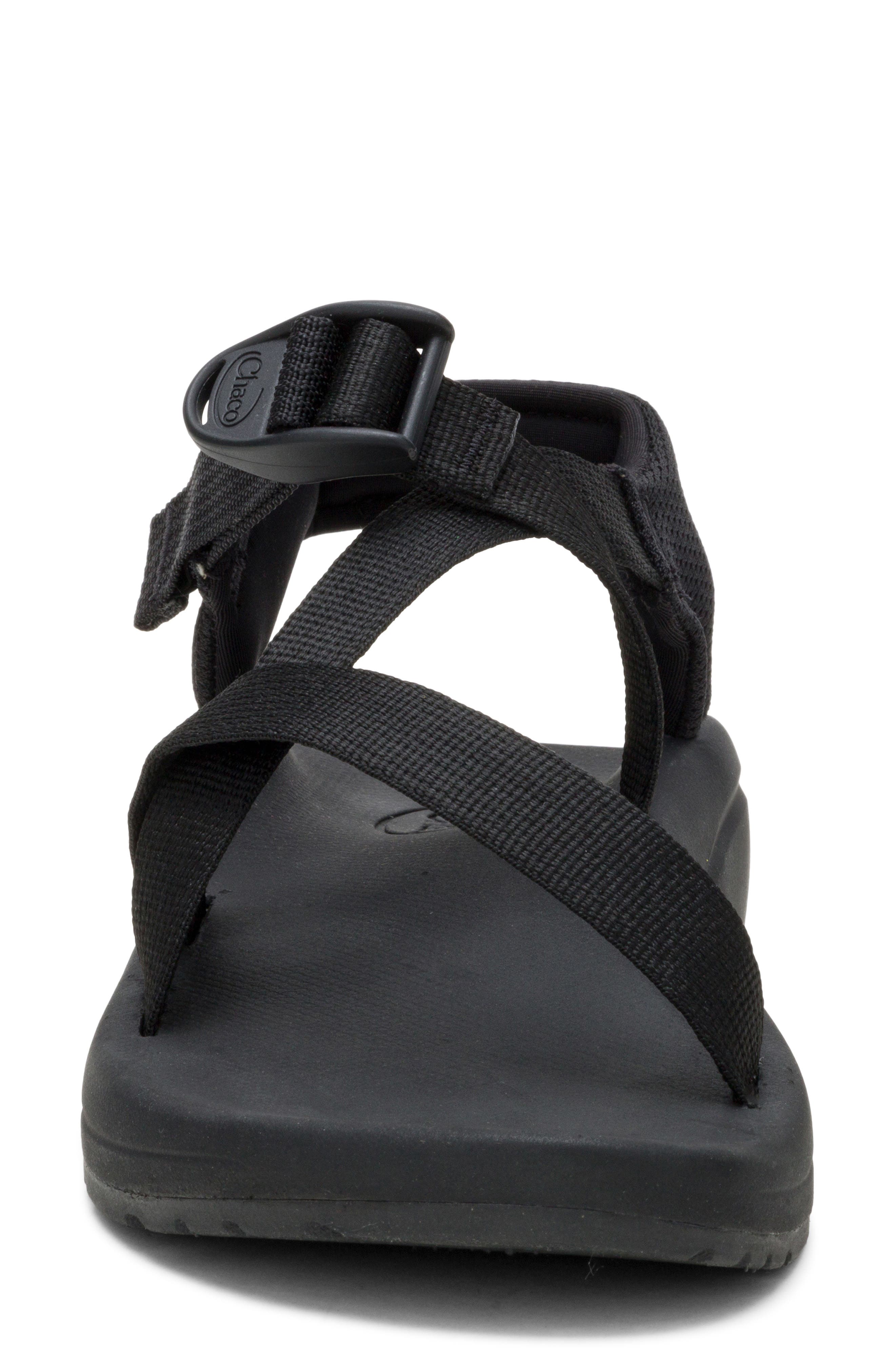 Chaco CushZ Sandal, Alternate, color, Black
