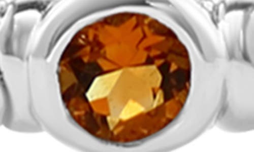Effy Sterling Silver Citrine Bracelet In Orange
