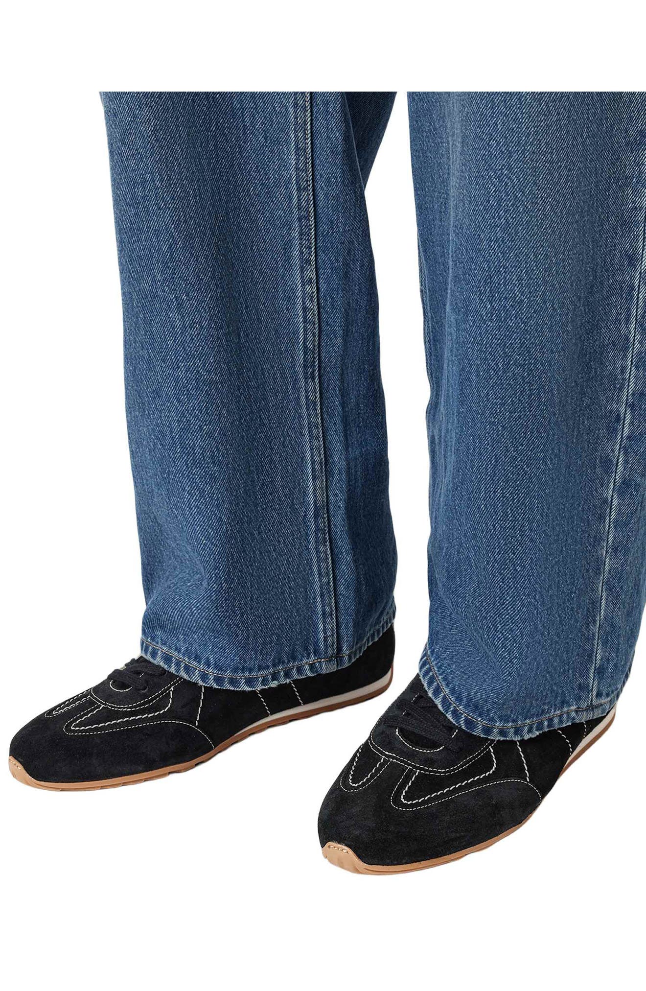 AllSaints Liam Sneaker, Alternate, color, Black