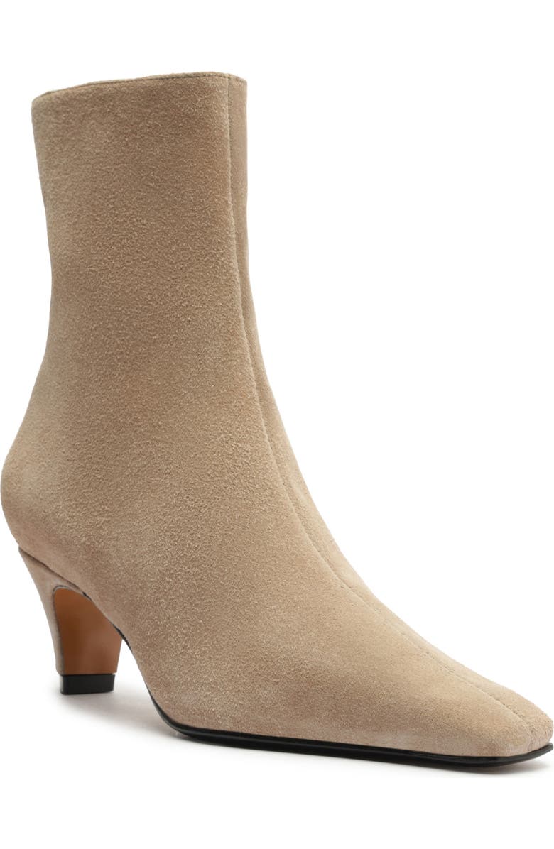 Schutz Dellia Bootie, Main, color, Warm Sand