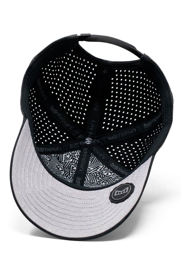 A-Game Icon Hydro Performance Snapback Hat, Alternate, color, BLACK