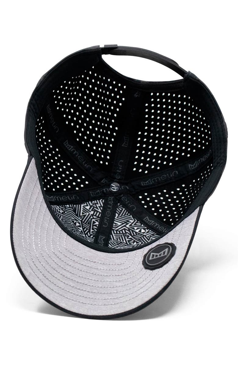 Melin A-Game Icon Hydro Performance Snapback Hat, Alternate, color, Black