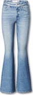 rag & bone Miramar Ponte Dahlia Mid Rise Flare Jeans