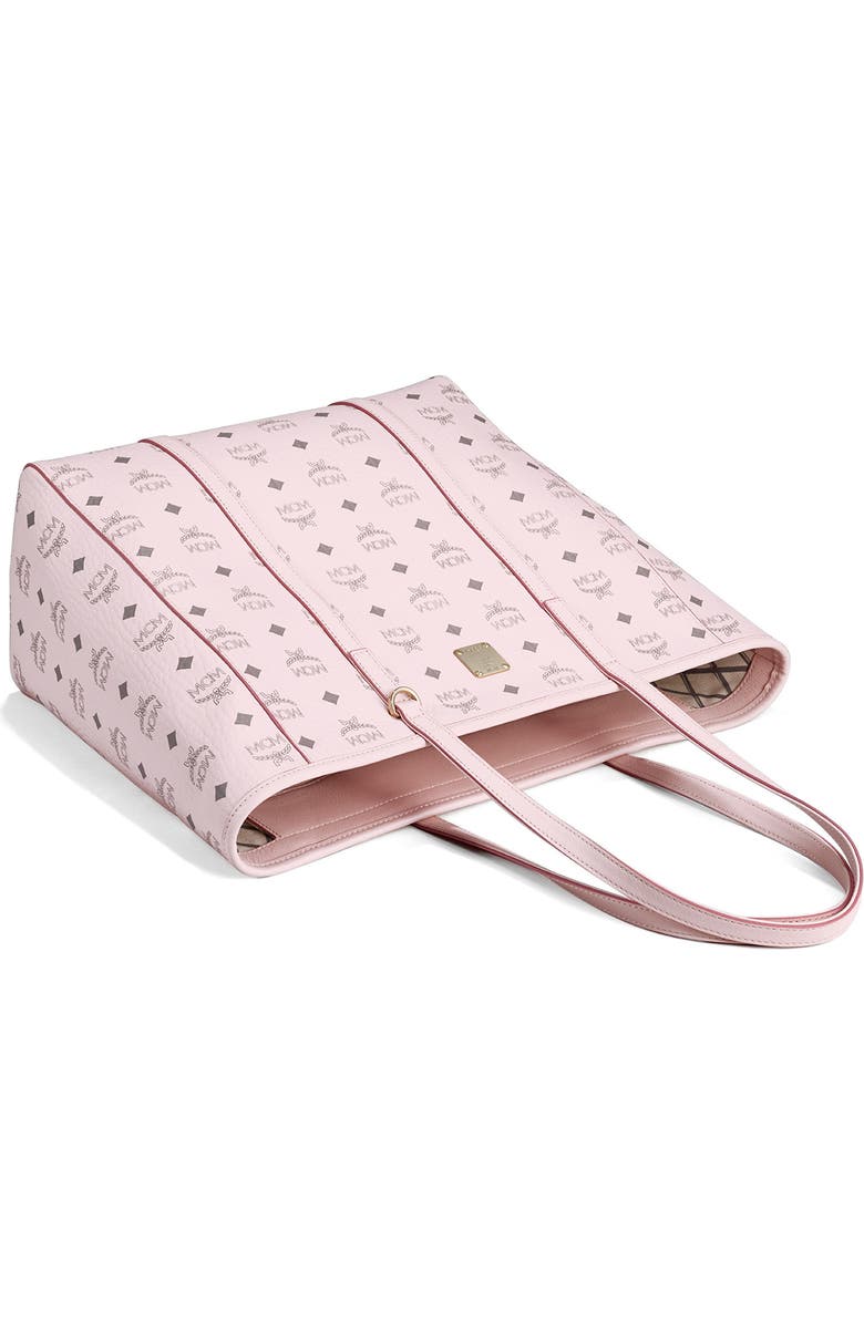 MCM Medium Toni Visetos Coated Canvas Shopper, Alternate, color,