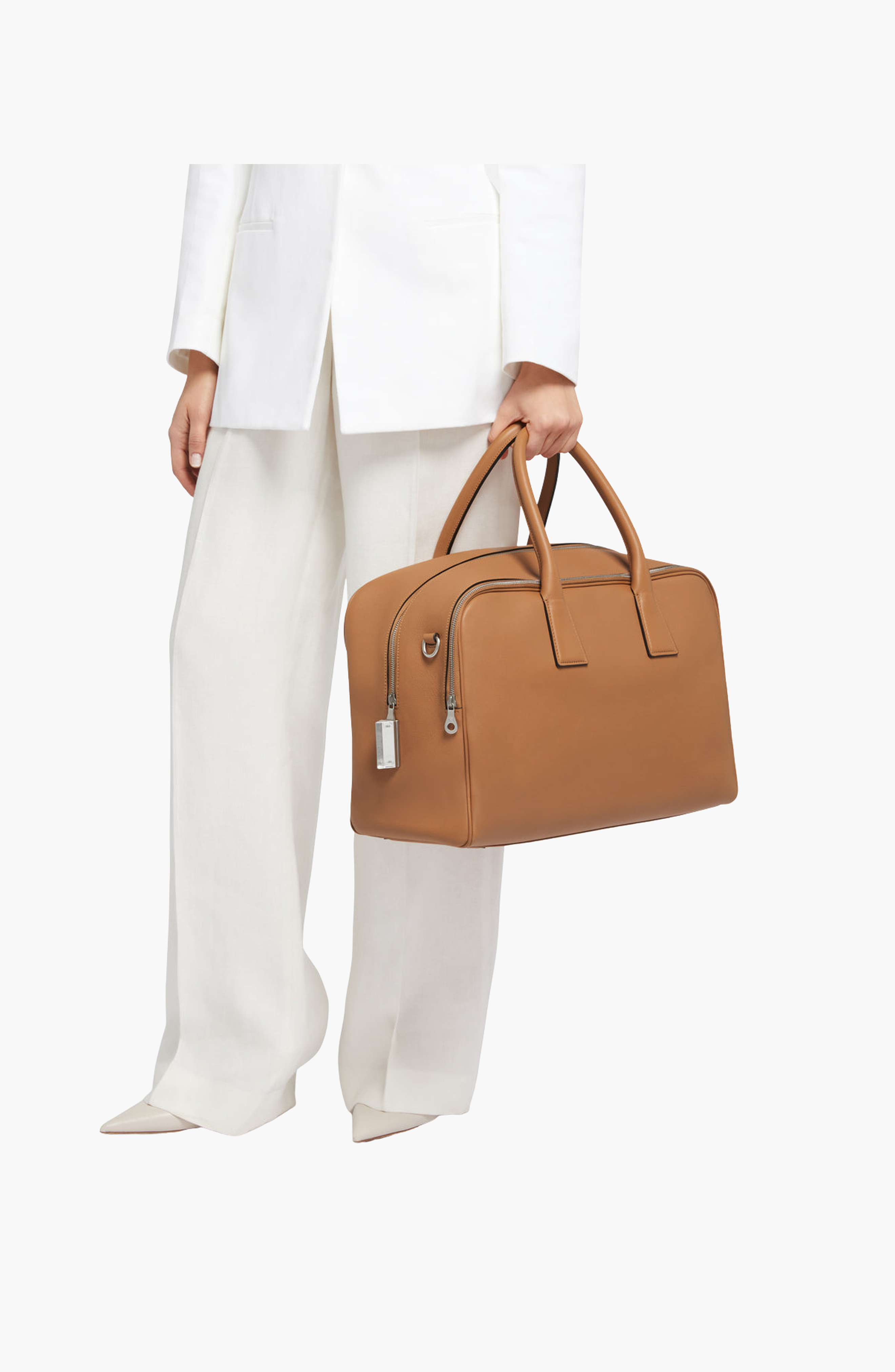 Cristallo Weekend Bag, Alternate, color, Walnut