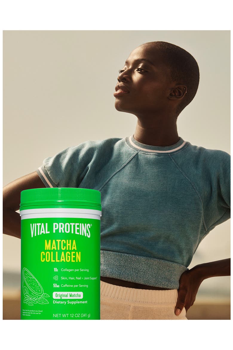 Matcha Collagen Peptides, Alternate, color, MATCHA