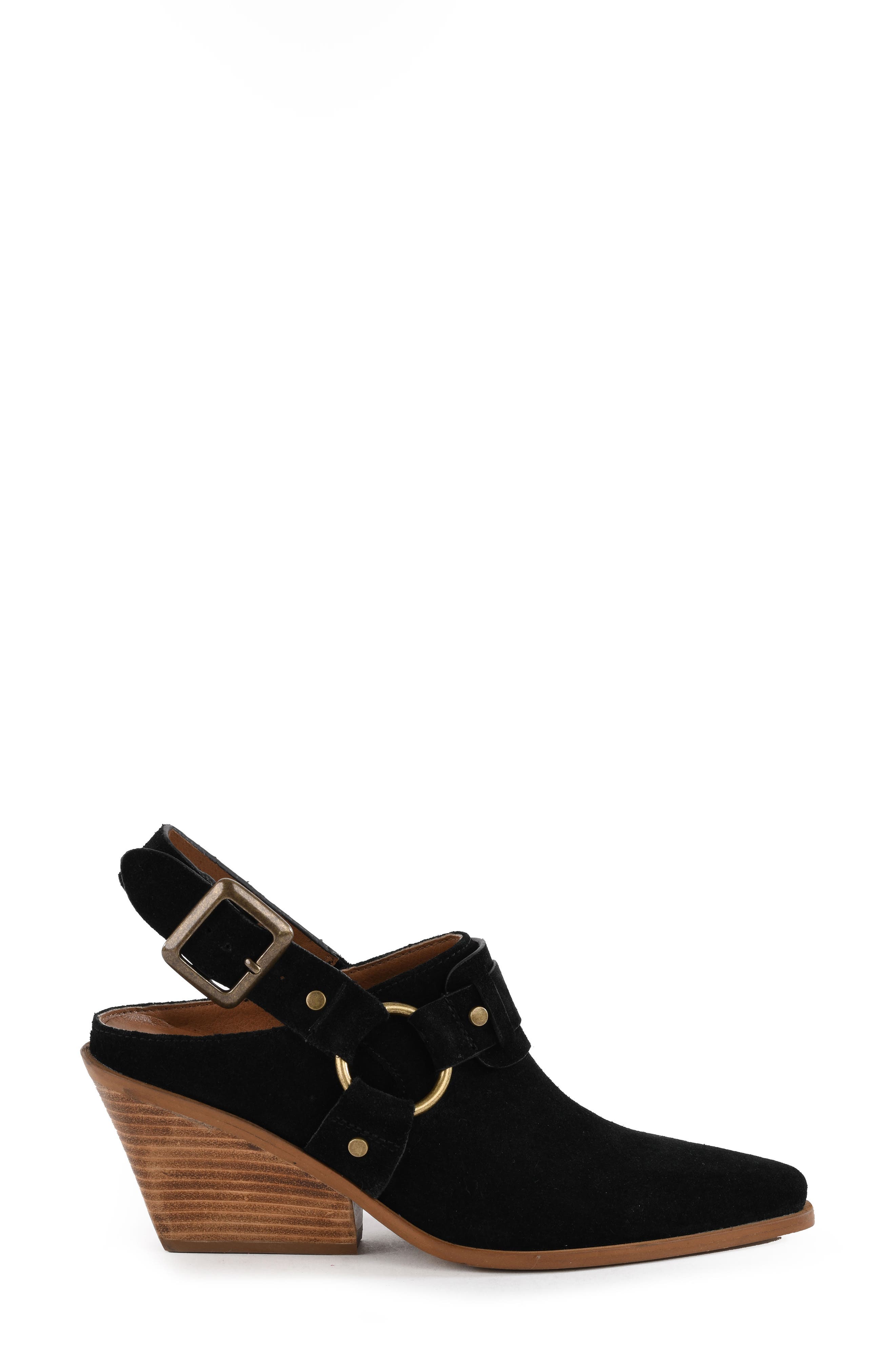 Seychelles Closely Guarded Slingback Pump, Alternate, color, Black