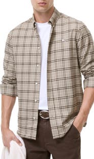 Burberry Relaxed Fit Check Cotton Shirt