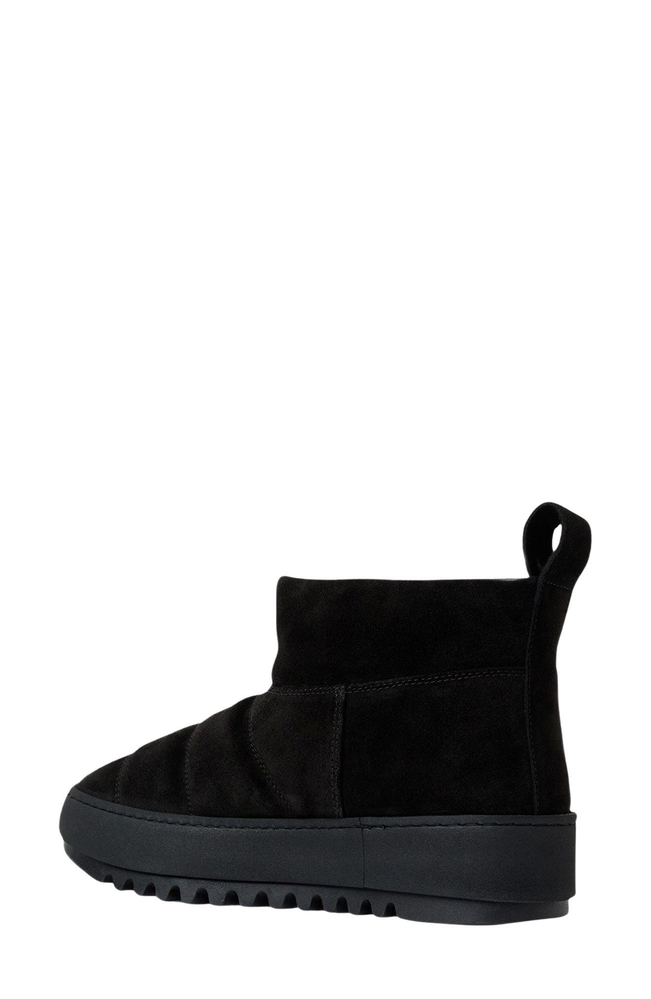 Aquatalia Alcee Mini Platform Waterproof Bootie, Alternate, color, Black Suede