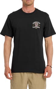 Quiksilver CA Bear Cotton Graphic T-Shirt