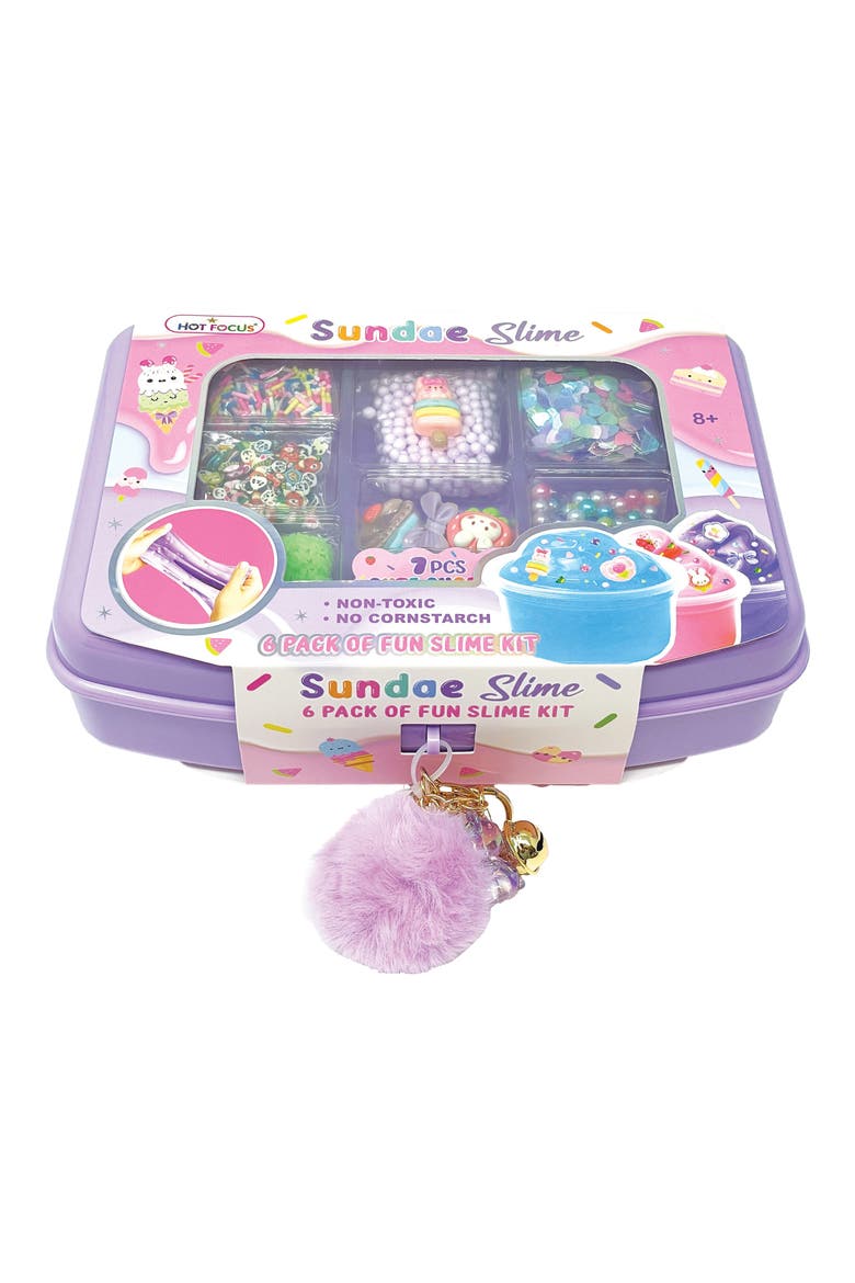 Kids' Sundae Slime Kit, Main, color, MULTI COLOR
