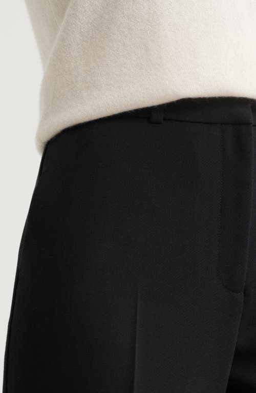 Nordstrom Ankle Straight Leg Pants In Black