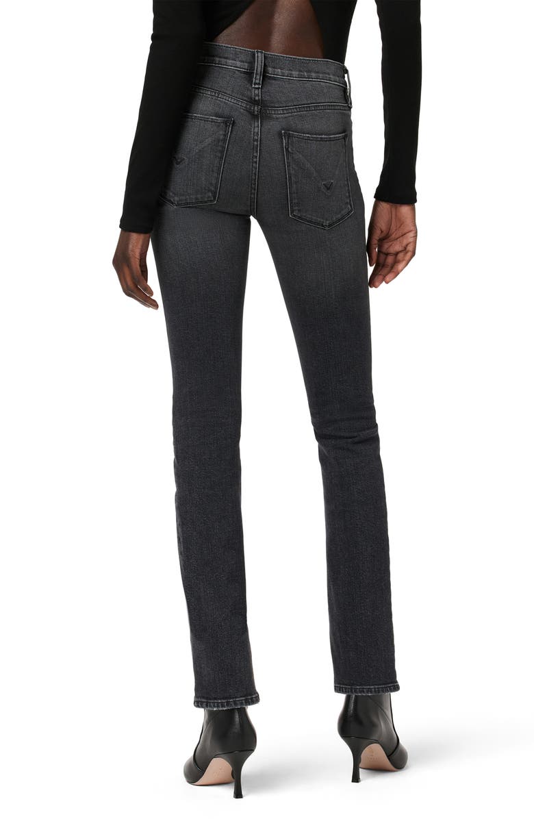 Hudson Jeans Nico Slit Straight Leg Jeans, Alternate, color, 