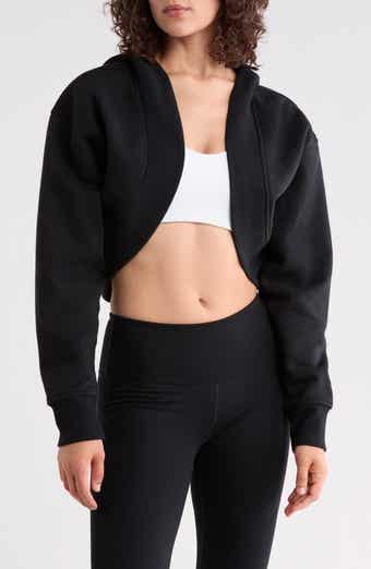 Hooded Fleece Shrug