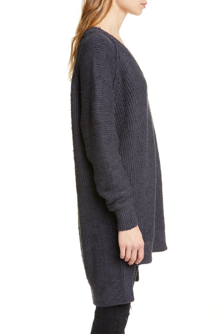 Sunday V-Neck Sweater, Alternate, color, GREY