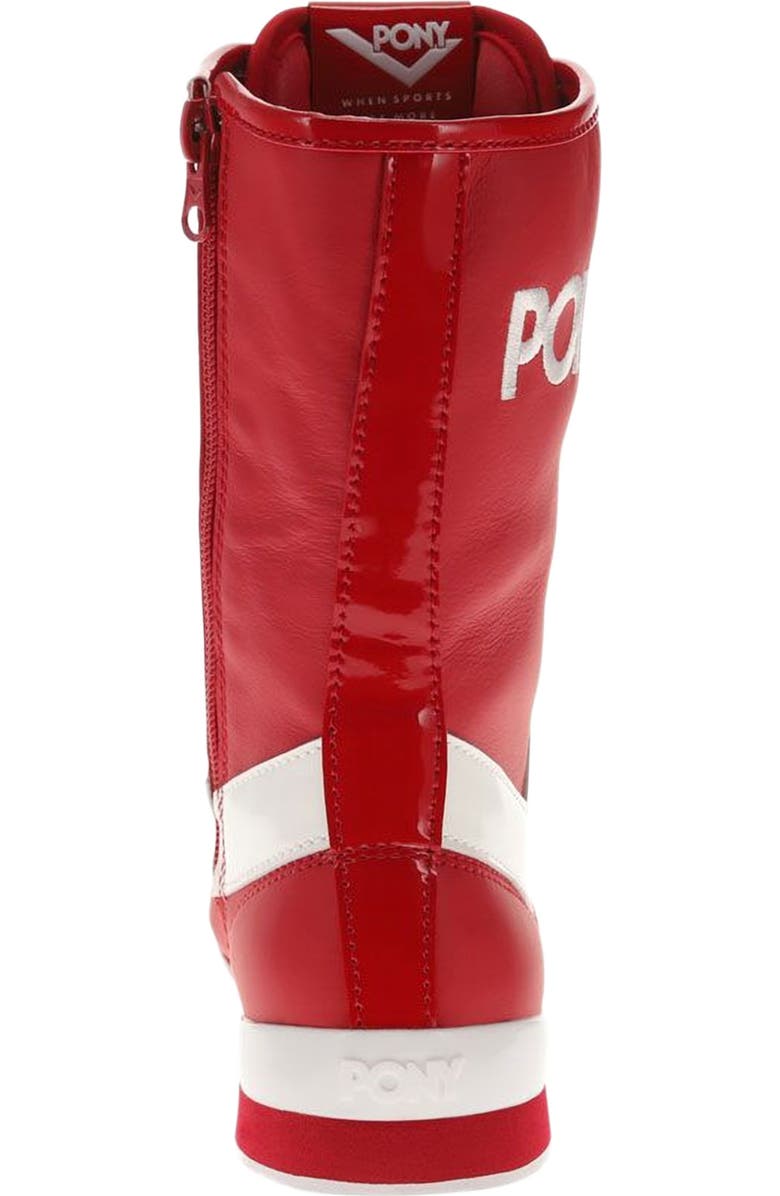PONY KO-80 High Patent Sneakers, Alternate, color,