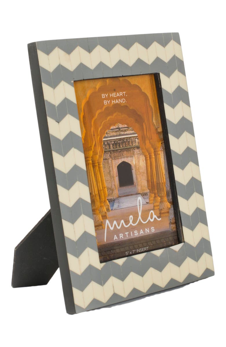 Mela Artisans Inlaya Photo Frame 5 X 7, Alternate, color,