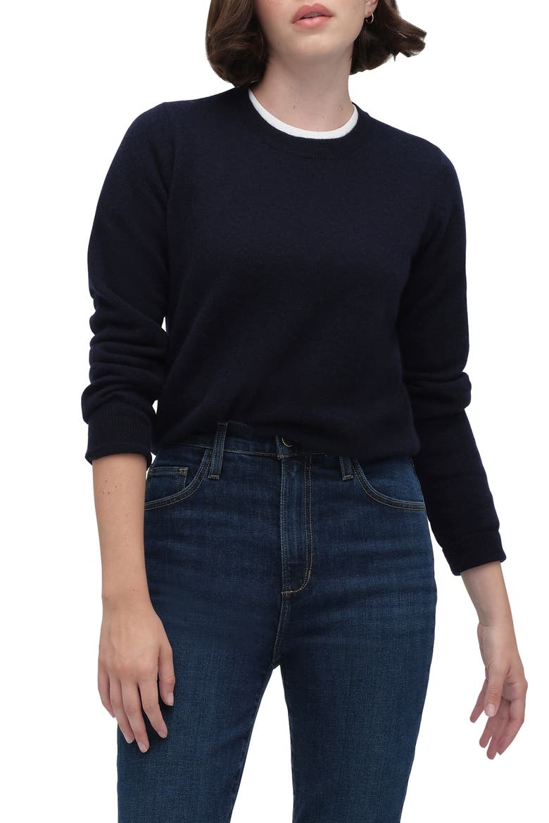 The Favorite Cashmere Sweater, Main, color, NAVY