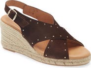 Cordani Eleni Slingback Espadrille Platform Wedge Sandal