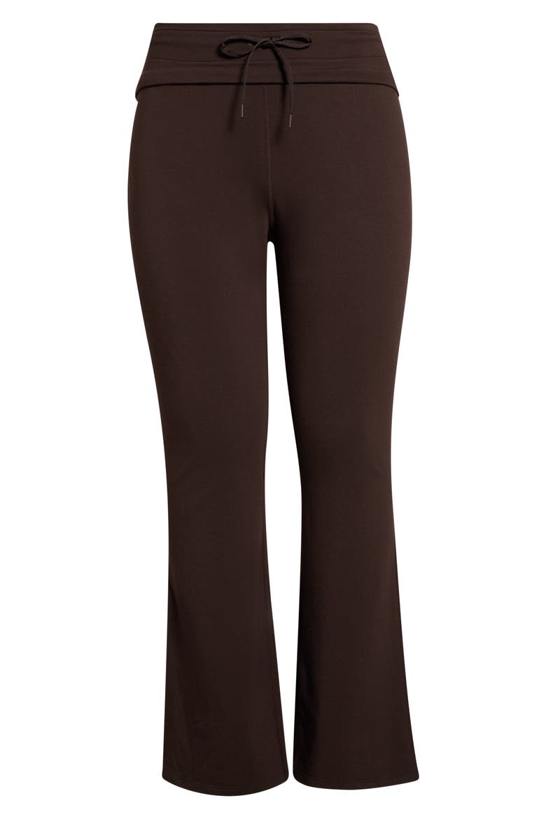 Weekend Flare Pants, Alternate, color, BROWN MOLE'