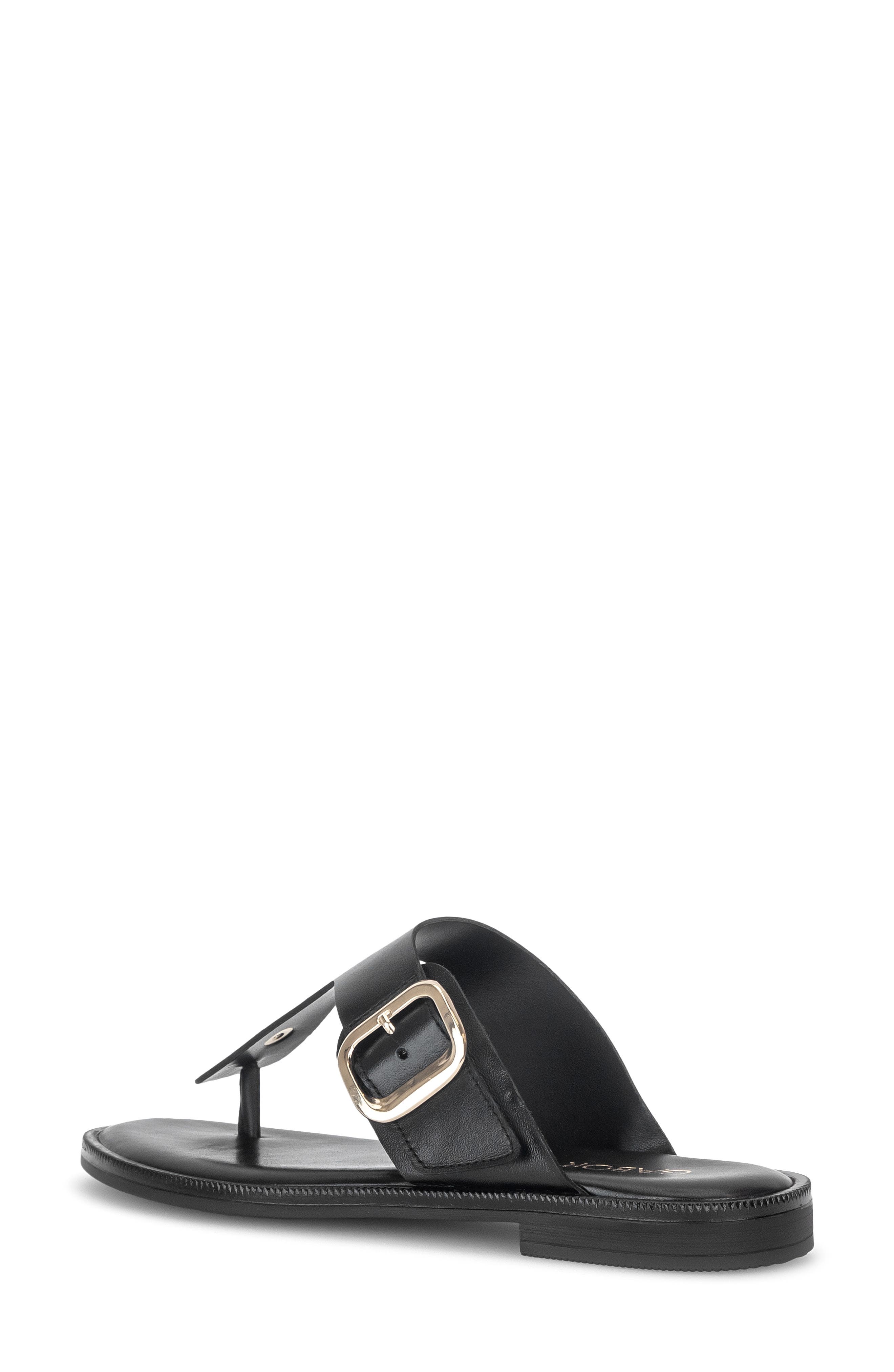Gabor Studded Flip Flop, Alternate, color, Black