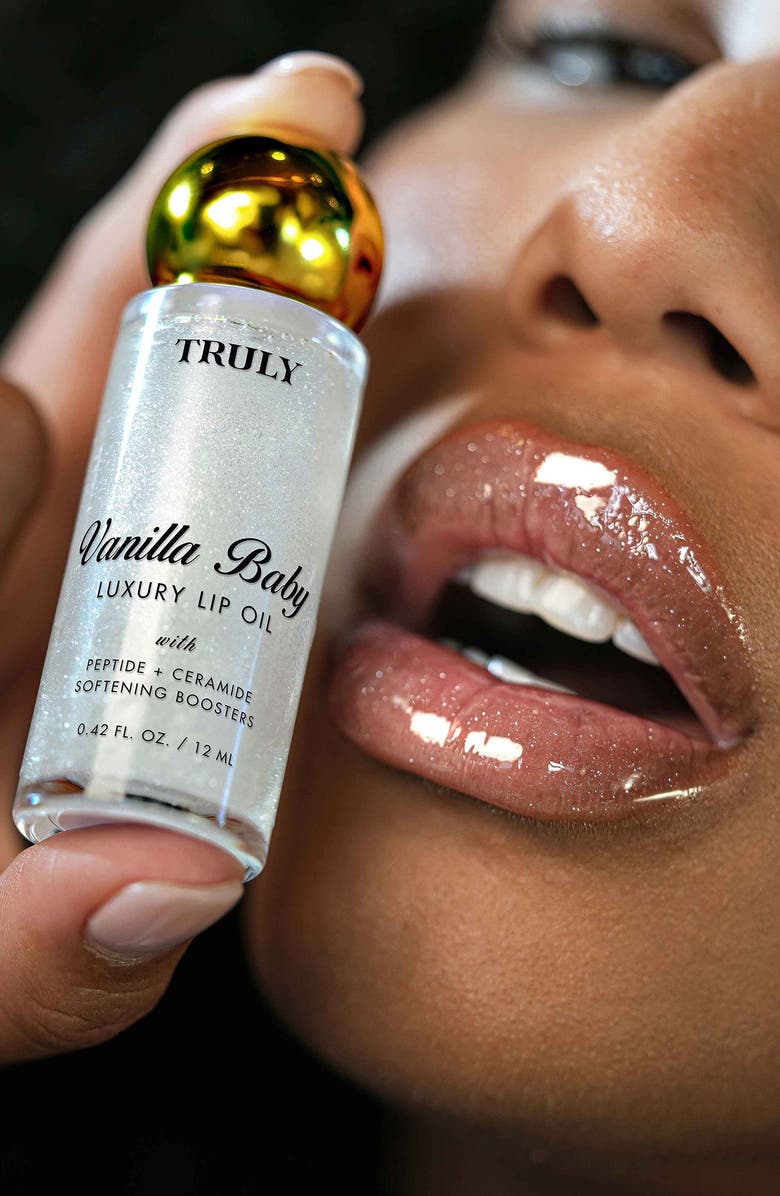TRULY BEAUTY Glazed Donut Lip Oil, Alternate, color, Vanilla Baby