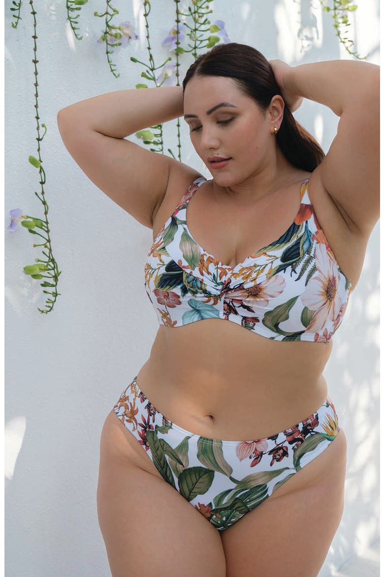 Into the Saltu Delacroix Bikini Bottoms, Alternate, color, WHITE