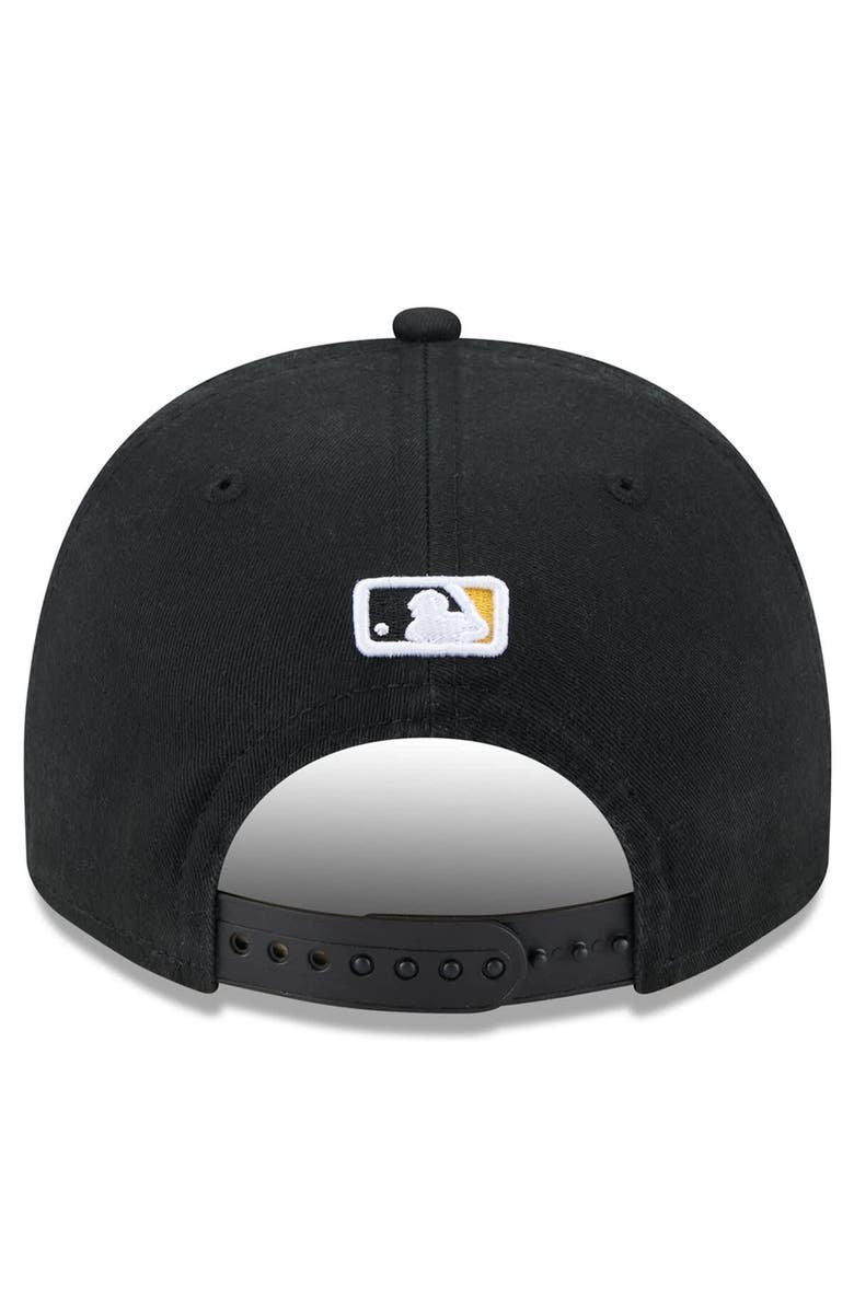 New Era Men's New Era  Black Pittsburgh Pirates 2025 Jackie Robinson Day Golfer Adjustable Hat, Alternate, color, Black