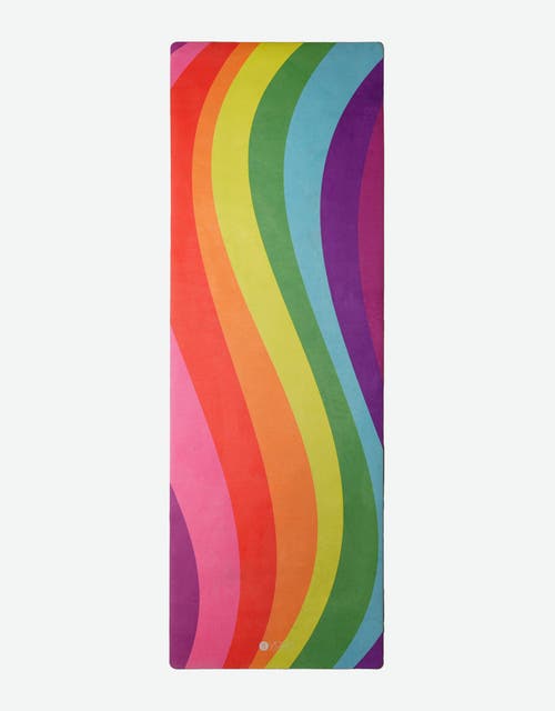 Yoga Design Lab Combo Yoga Mat 3.5mm- 2-in-1 in Rainbow 