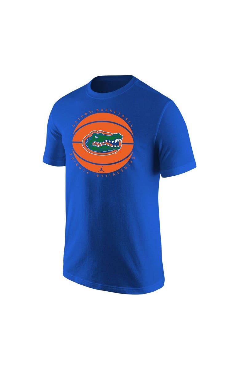 Jordan Brand Men's Jordan Brand Royal Florida Gators Basketball Logo T-Shirt, Alternate, color, 
