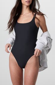 Vuori Encinitas High Cut One-Piece Swimsuit