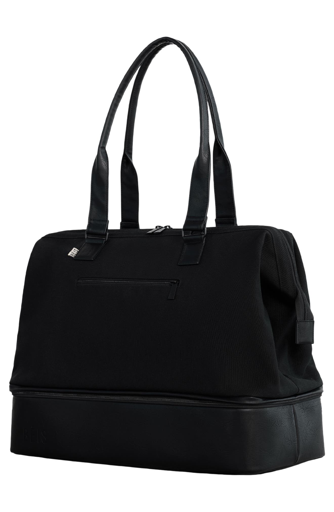 Béis The Weekender Travel Bag, Alternate, color, Black