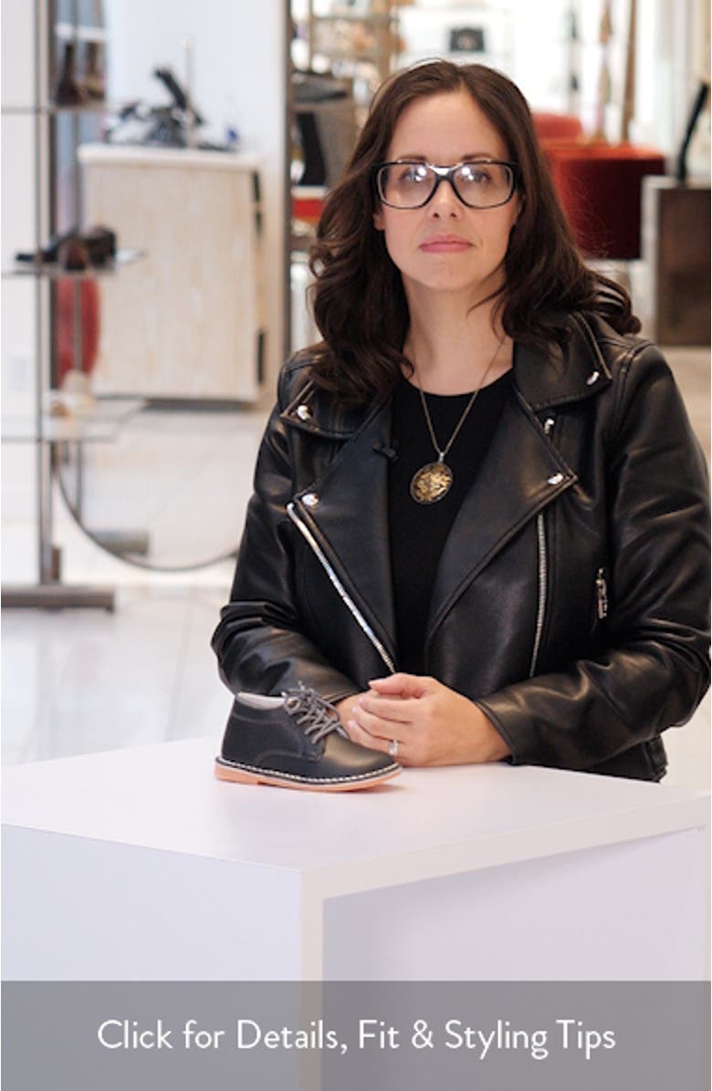 Tuck Lace-Up Shoe, sales video thumbnail