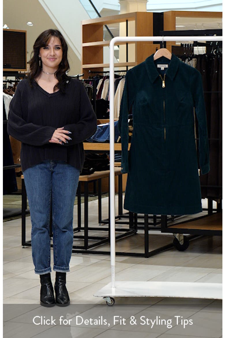Bronte Corduroy Cotton Short Dress video