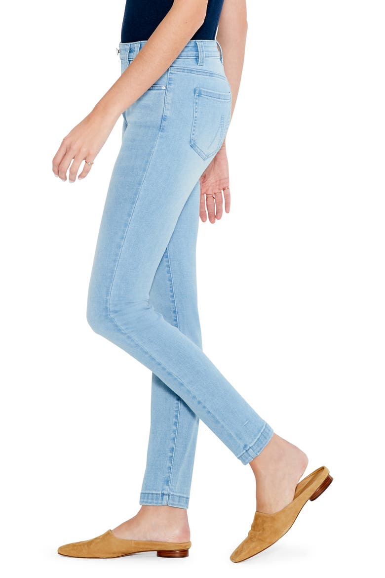 Ankle Slim Fit Jeans, Alternate, color, BREEZE