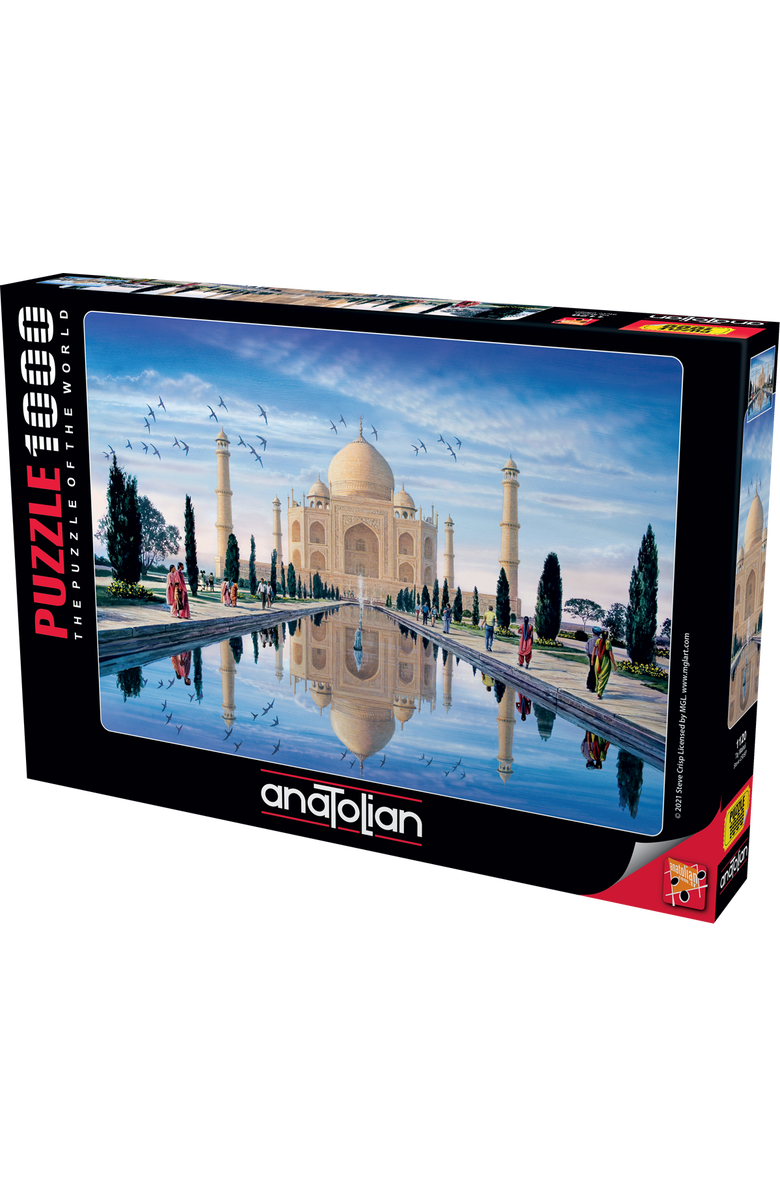 Anatolian Taj Mahal 1000 piece Jigsaw Puzzle for Adults, Main, color, Multicolor