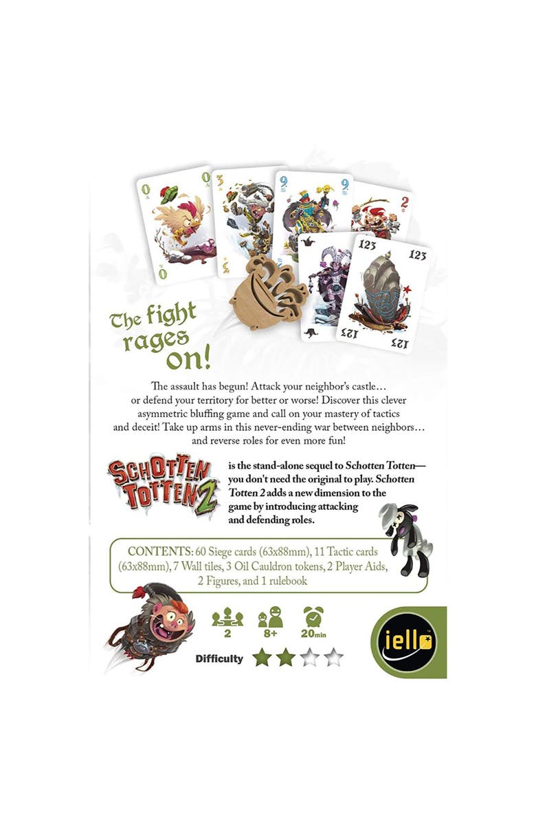 IELLO Schotten Totten 2 Board Game, Ages 8+, Alternate, color, 