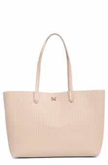 Sam Edelman Eva Large Woven Tote Bag & Pouch