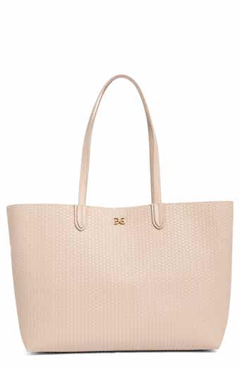 Sam Edelman Eva Large Woven Tote Bag & Pouch