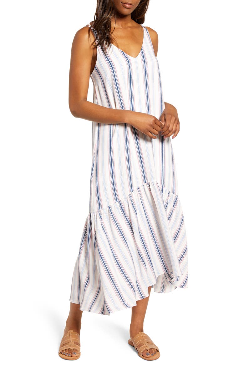 x The Motherchic Summer Nights Maxi Dress, Main, color, STRIPE