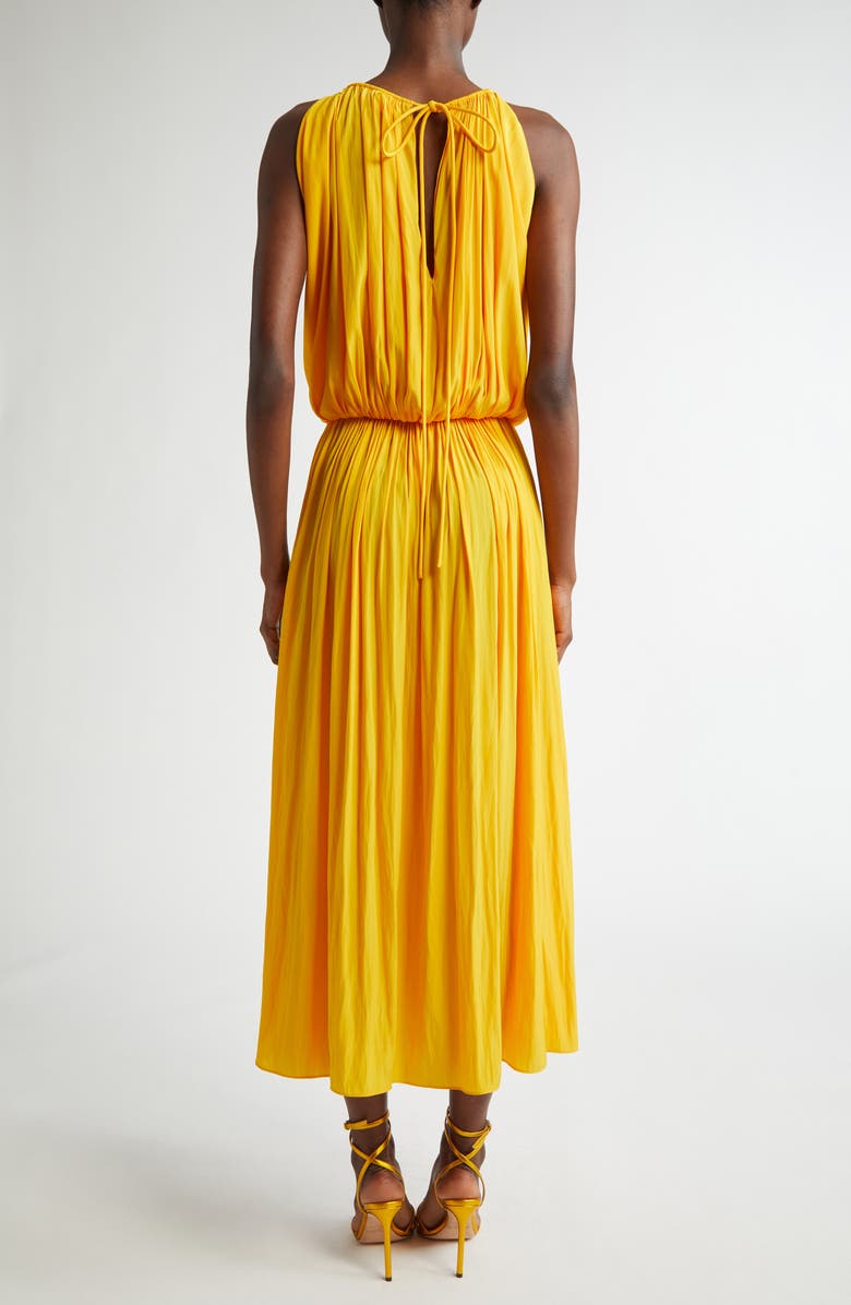 Meredith Pleated Sleeveless Dress