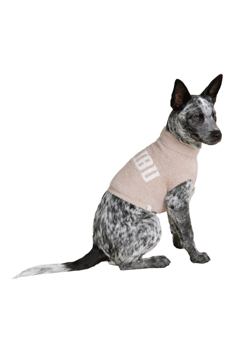 CozyChic® Lite® Malibu Pet Sweater, Alternate, color, TAUPE-CREAM
