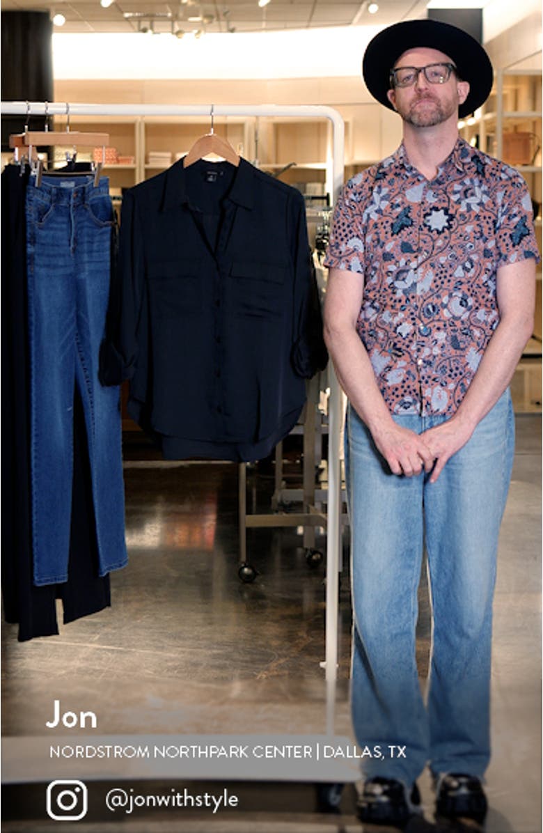 Flap Pocket Button-Up Shirt, sales video thumbnail