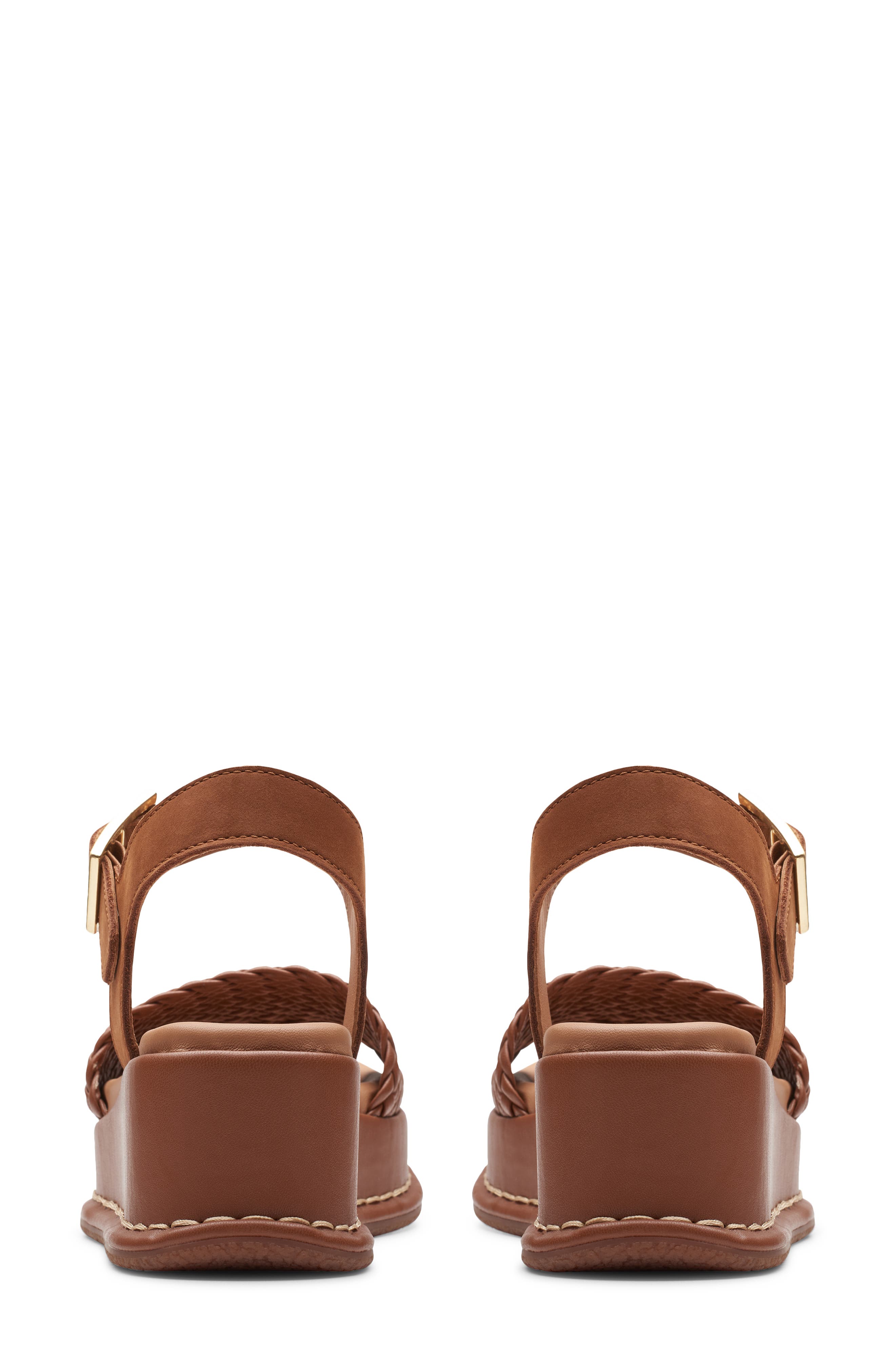 Clarks<sup>®</sup> Kimmei Bay Ankle Strap Platform Wedge Sandal, Alternate, color, 