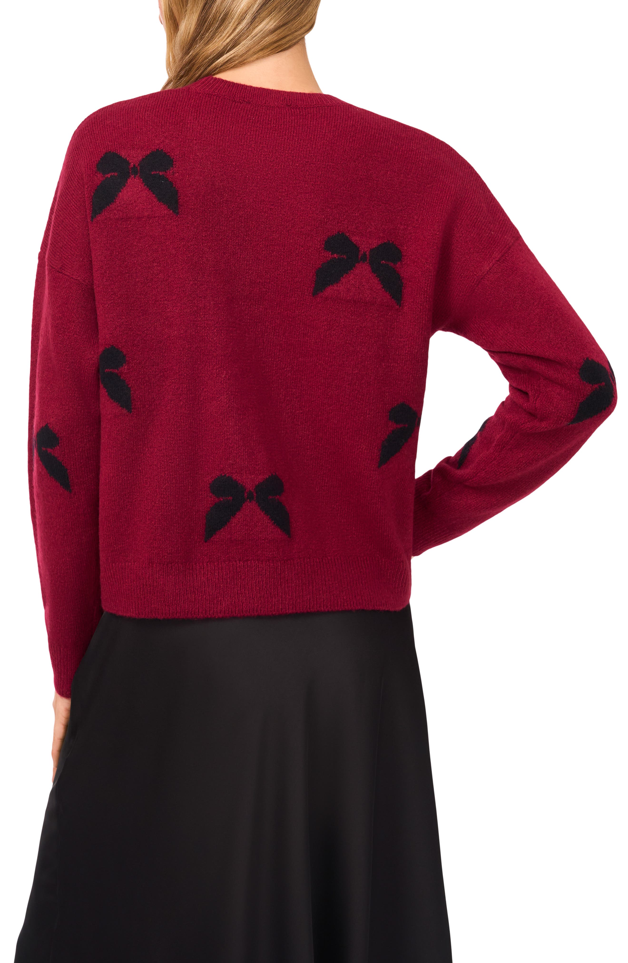 Bow Crewneck Sweater - image 2