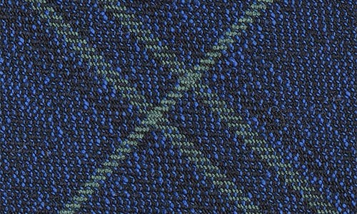 Original Penguin Kleven Plaid Tie In Blue