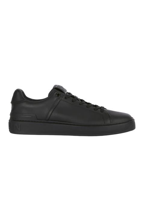 B-Court smooth leather trainers